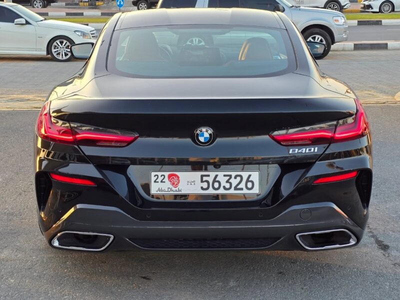 2024 BMW 840i M Sport 3.0L 6-cylinder Engine Petrol Black Tan Coupe