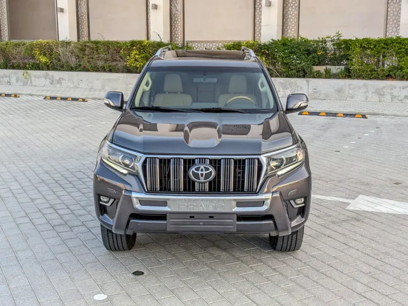 2021 TOYOTA PRADO VX TOP FULL OPTION V6 4.0L GCC Grey Beige SUV