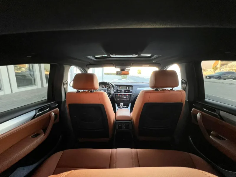 2015 BMW X4 35i 6 Cylinders Engine Silver Brown Crossover GCC Specs