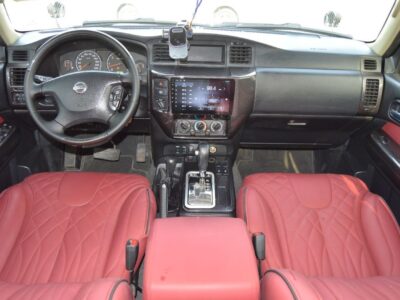 2022 Nissan Patrol Safari Safari SV 4.8L Liters 6 Cylinders Engine White Red SUV