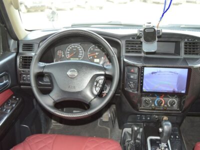 2022 Nissan Patrol Safari Safari SV 4.8L Liters 6 Cylinders Engine White Red SUV