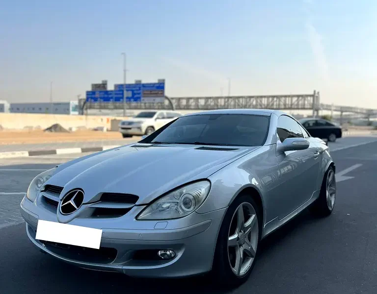 2006 Mercedes-Benz CLK-Class CLK 350 6 Cylinders Engine Silver Red Convertible