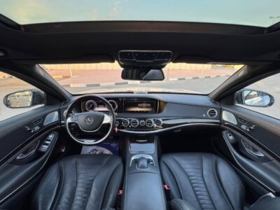 2014 Mercedes S550 Wald Body Kit 4.7L Twin-Turbo V8 Silver Black Sedan
