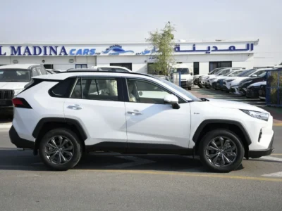 2025 Toyota RAV 4 2.5L HEV Limited Full Option White Beige Crossover AWD