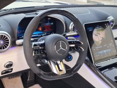 2024 Mercedes-Benz AMG GT 63 V8 twin-turbo Engine Blue Beige Coupe 4WD