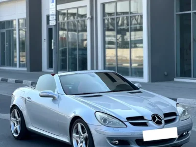 2006 Mercedes-Benz CLK-Class CLK 350 6 Cylinders Engine Silver Red Convertible
