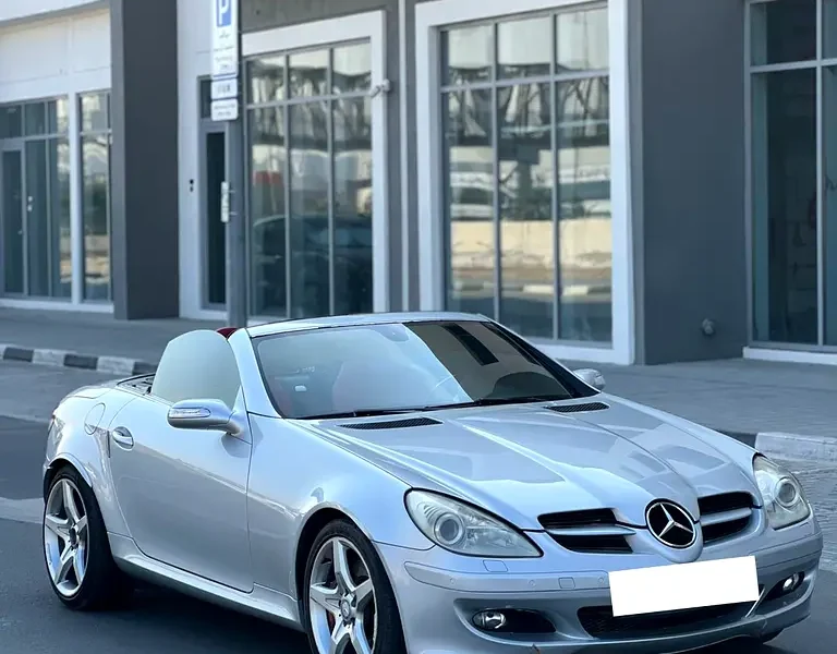 2006 Mercedes-Benz CLK-Class CLK 350 6 Cylinders Engine Silver Red Convertible