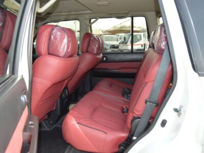 2022 Nissan Patrol Safari Safari SV 4.8L Liters 6 Cylinders Engine White Red SUV