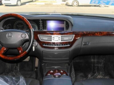 2007 Mercedes-Benz S 600L 5.5 Liters V12 Twin-Turbo Engine Black Sedan