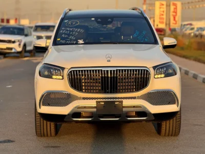 2023 Mercedes-Maybach GLS-Class GLS 600 12 Cylinders Engine White Black SUV