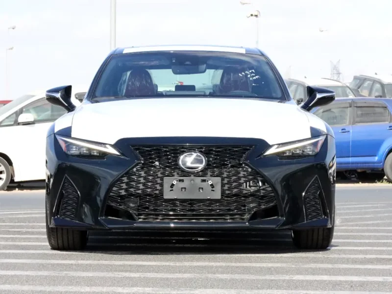 2025 Lexus IS-Series Other 6 Cylinders Engine Black Red Sedan GCC Specs