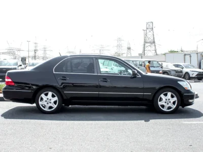 2004 Lexus LS-Series 1/2 Ultra 8 Cylinders Engine Petrol Black Sedan
