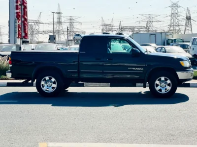 2001 Toyota Tundra Double Cab Limited 8 Cylinders Engine Black Grey Pick Up Truck