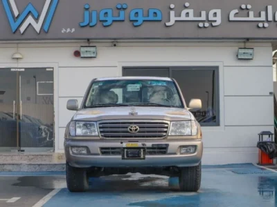 2005 TOYOTA LAND CRUISER GXR 2005 4.5L MANUAL Transmission Gold Beige SUV