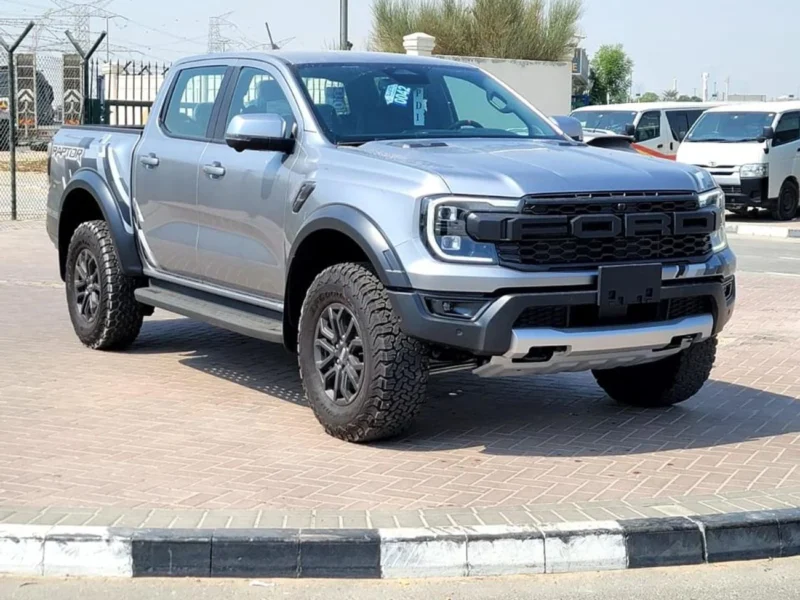 2025 Ford Ranger Raptor 3.0L 6 Cylinder Engine PETROL GCC SPECS Grey Black