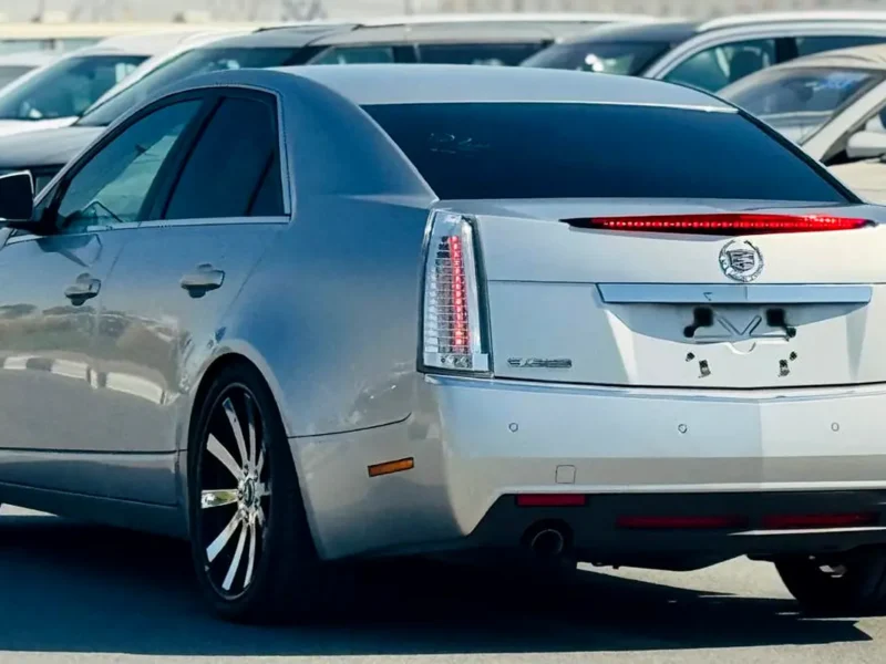 2008 Cadillac CTS/Catera Other 6 Cylinders Engine Silver Black Sedan CLEAN TITLE