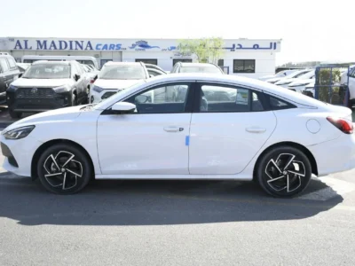 2025 MG GT 1.5L 4 Cylinders Engine Turbo Petrol GCC Specs White Black Sedan