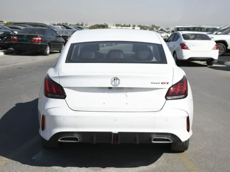 2025 MG GT 1.5L 4 Cylinders Engine Turbo Petrol GCC Specs White Black Sedan