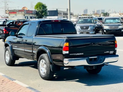 2001 Toyota Tundra Double Cab Limited 8 Cylinders Engine Black Grey Pick Up Truck
