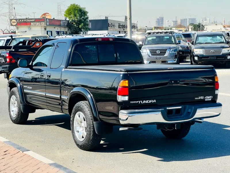2001 Toyota Tundra Double Cab Limited 8 Cylinders Engine Black Grey Pick Up Truck