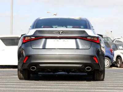 2025 Lexus IS-Series Other 6 Cylinders Engine Grey Red Sedan GCC Specs