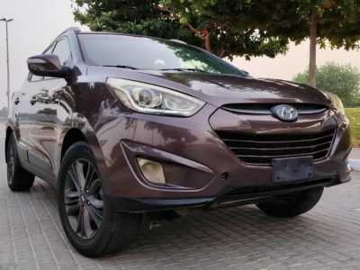 2014 Hyundai Tucson GDI 4 Cylinders Engine Brown Beige SUV GCC Specs