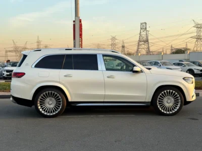 2023 Mercedes-Maybach GLS-Class GLS 600 12 Cylinders Engine White Black SUV