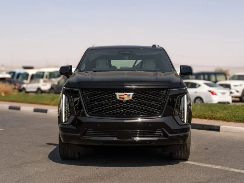 2025 Cadillac Escalade Sport Platinum 6.2L 4WD Black White SUV GCC Specs