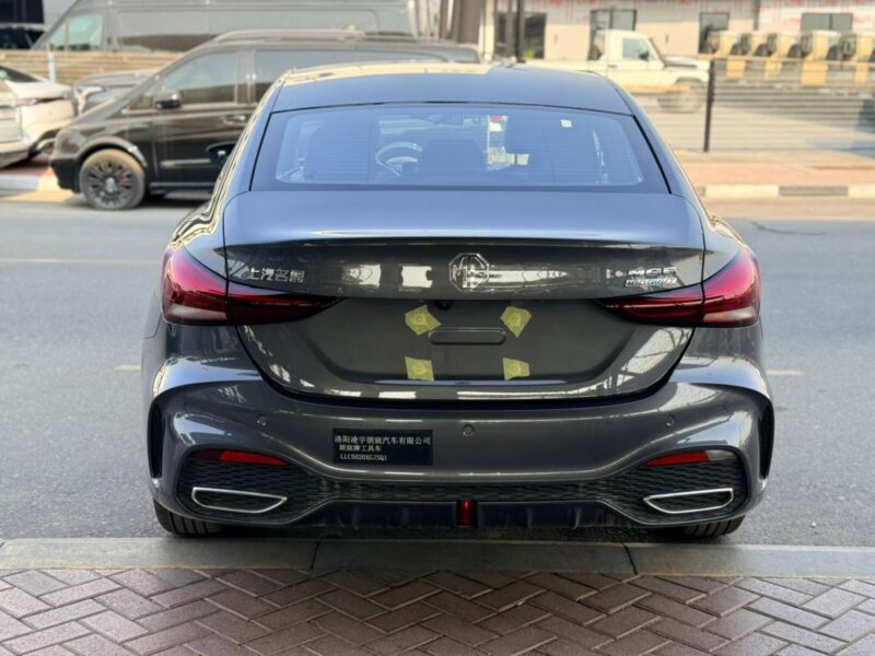 2025 MG 5 MG 1.5 Litre 4 Cylinders Engine Petrol Grey Black Sedan