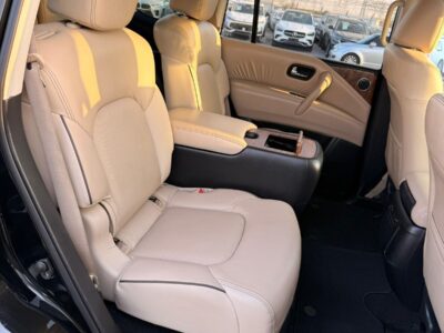 2021 NISSAN ARMADA SL 5.6 Liters V8 Cylinder Engine Black Beige SUV RWD