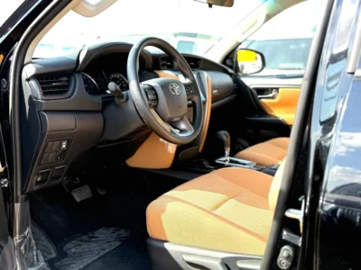 2026 Toyota Fortuner 2.7L V4 Cylinder PETROL Engine Black Tan SUV GCC Specs
