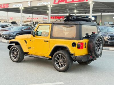 2021 Jeep Wrangler 4x4 Edition 80th Anniversary 2.0L V4 Turbo Yellow Black SUV