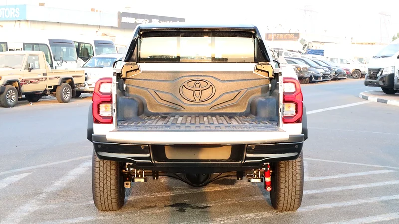 2025 Toyota Hilux GR Sport 6 Cylinders Engine White Black Pick Up Truck