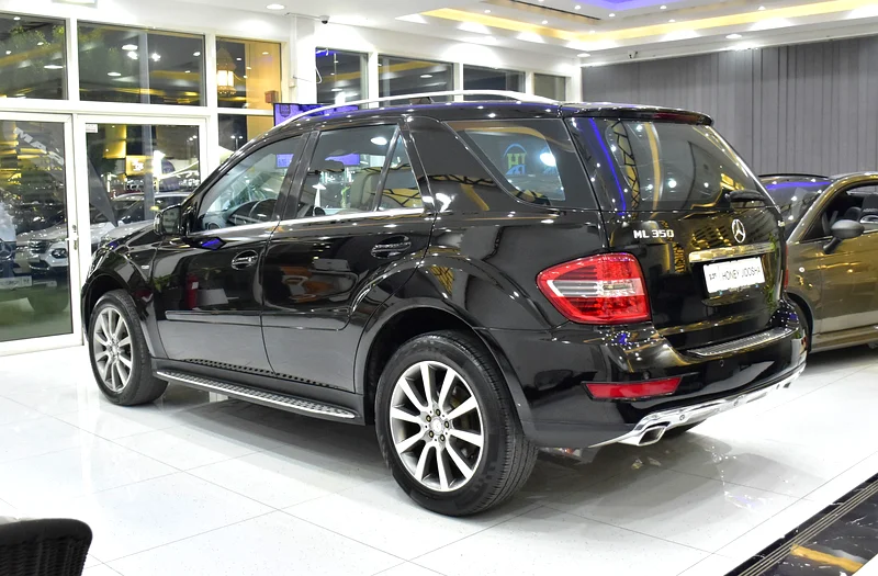 2011 Mercedes-Benz M-Class ML 350 6 Cylinders Engine Black Beige Crossover