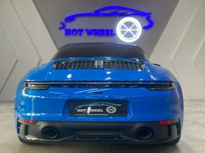 2024 Porsche 911 Targa 4GTS 3.0L 6 Cylinders Engine Blue Black Convertible