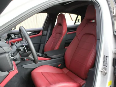 2025 Porsche PANAMERA 4 2.9-liter twin-turbocharged V6 Engine Grey Red Sedan