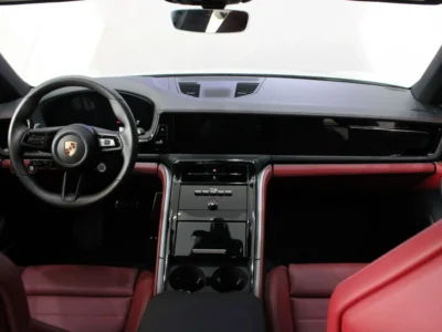 2025 Porsche PANAMERA 4 2.9-liter twin-turbocharged V6 Engine Grey Red Sedan