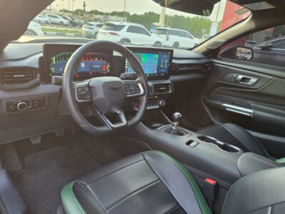 2024 Ford Mustang 5.0 Liters V8 Engine Black Coupe Manual Gear
