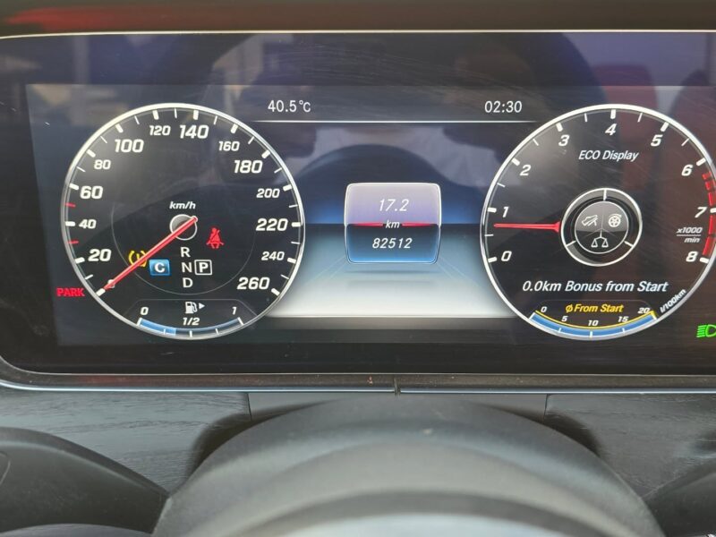 2018 Mercedes-Benz E300 2.0L inline-4 Turbo Engine Grey Orange Convertible