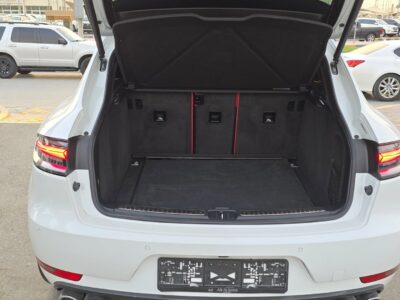 2020 Porsche Macan 2.0 Liters Inline-4 Cylinders Engine White Red Luxury SUV