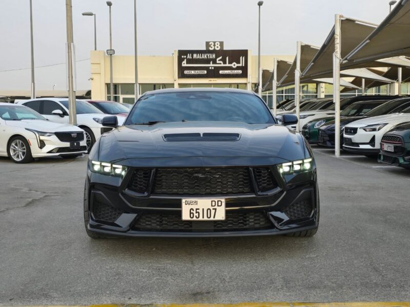 2024 Ford Mustang 5.0 Liters V8 Engine Black Coupe Manual Gear