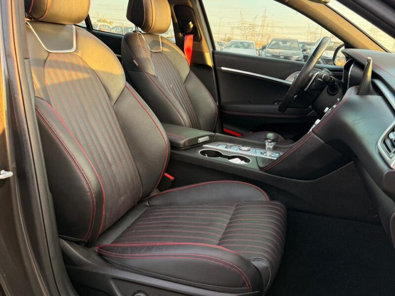 2023 Genesis G70 2.0L Turbo 4 Cylinders Engine Petrol Grey Black Sedan AWD