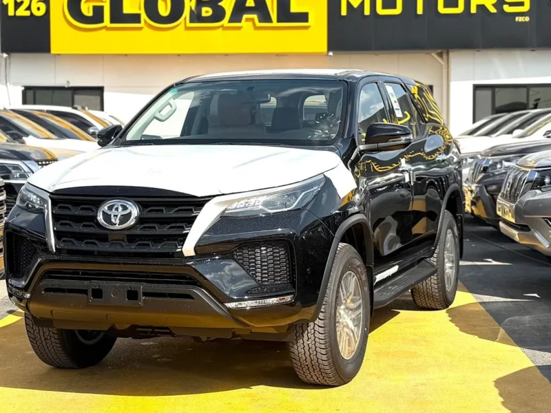 2026 Toyota Fortuner 2.7L V4 Cylinder PETROL Engine Black Tan SUV GCC Specs
