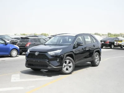 2025 Toyota RAV 4 2.5L Hybrid Mid Option 4 Cylinders Engine Black Crossover GCC Specs