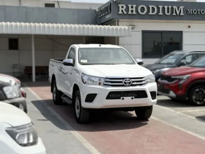 Toyota Hilux 2.7L 4 Cylinders Engine Petrol MT SC 4x4 2025 White Red