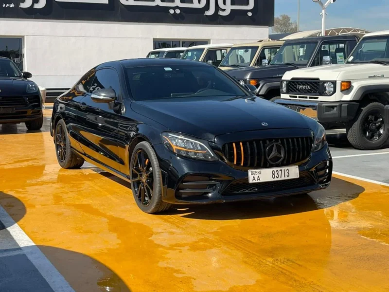 2020 Mercedes-Benz C 300 Coupe ‎‏4 Cylinder Engine 2.0 Turbo Black Coupe