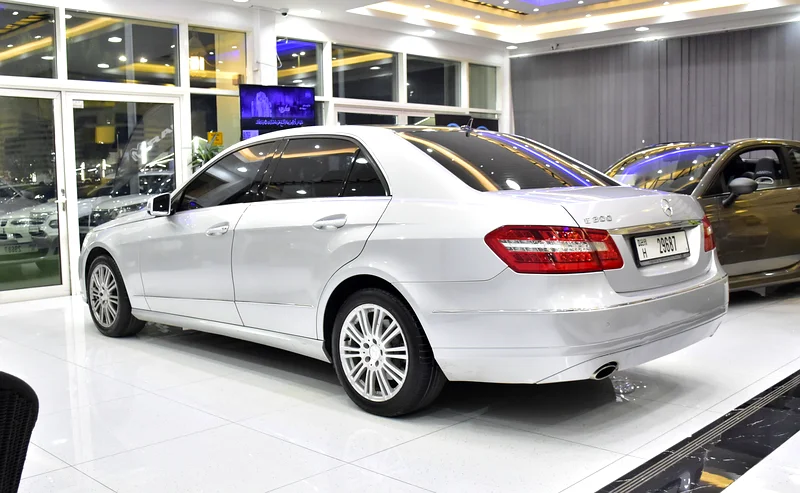 2010 Mercedes-Benz E-Class E 300 6 Cylinders Engine Silver Black Sedan