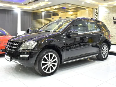 2011 Mercedes-Benz M-Class ML 350 6 Cylinders Engine Black Beige Crossover