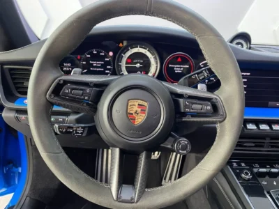 2024 Porsche 911 Targa 4GTS 3.0L 6 Cylinders Engine Blue Black Convertible