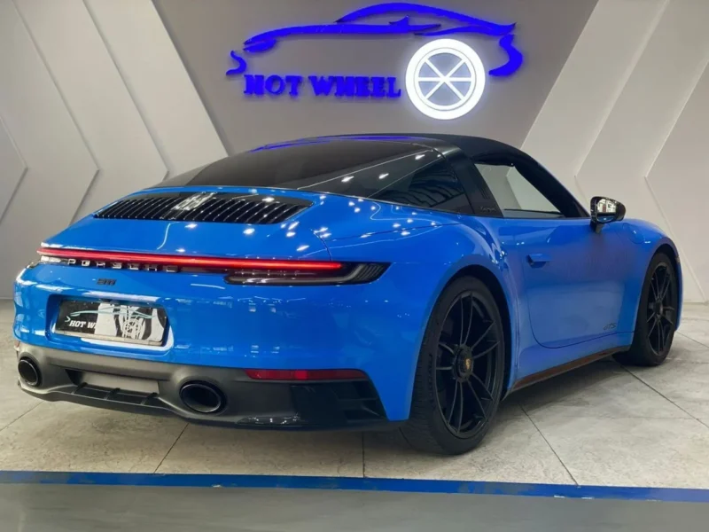 2024 Porsche 911 Targa 4GTS 3.0L 6 Cylinders Engine Blue Black Convertible